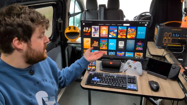 Off-Grid Gaming Setup