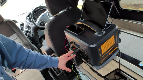 Running Heater and Coffee Machine